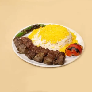 Soltani Kebab with Rice